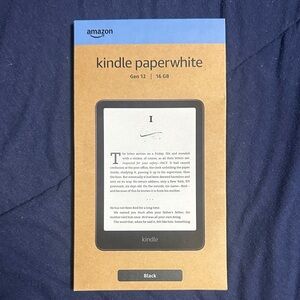 Amazon Kindle Paperwhite Gen 12 in Black